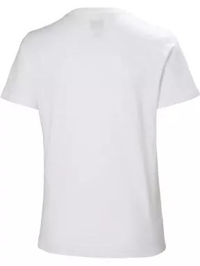 tricou cu maneci scurte pt. femei Helly Hansen W HH Logo T-Shirt alb 3