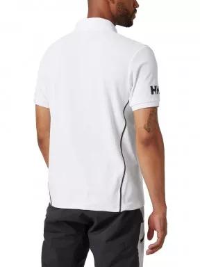 tricou cu guler pt. barbati Helly Hansen Hp Racing Polo alb 3