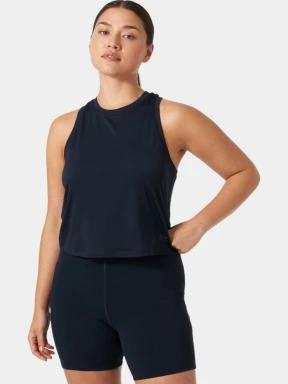 crop top pt. femei Helly Hansen W Ocean Cropped Tank Top albastru inchis 1