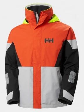 jacheta pentru navigatie pt. barbati Helly Hansen Newport Regatta Jacket portocaliu 1