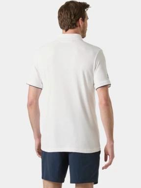 tricou cu guler pt. barbati Helly Hansen Ocean Polo 2.0 alb 3