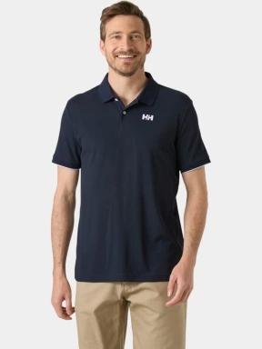 tricou cu guler pt. barbati Helly Hansen Ocean Polo 2.0 albastru inchis 1