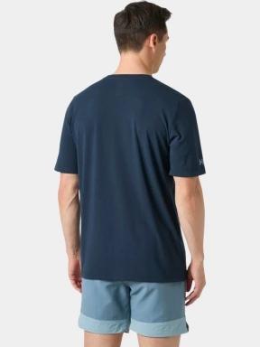 tricou cu maneci scurte pt. barbati Helly Hansen Hp Race Graphic T-Shirt albastru inchis 3