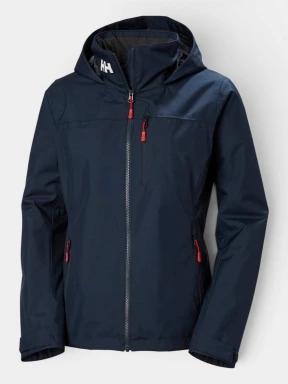 jacheta pentru navigatie pt. femei Helly Hansen W Crew Hooded Midl Jacket 2.0 albastru inchis 1