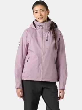 jacheta pentru navigatie pt. femei Helly Hansen W Crew Hooded Midl Jacket 2.0 violet 1