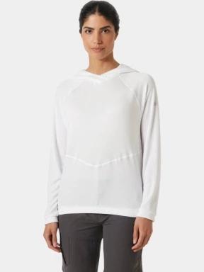 pulover cu gluga pt. femei Helly Hansen W Inshore Hoodie 2.0 alb 1