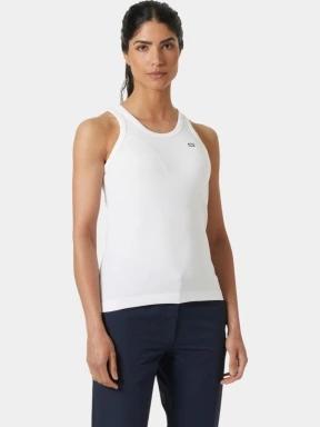 tricou de sport fara maneci pt. femei Helly Hansen W Skagen Singlet alb 1