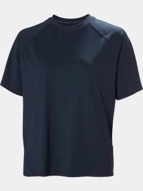 tricou cu maneci scurte pt. femei Helly Hansen W Ocean T-Shirt albastru inchis 1