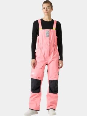 salopeta pentru navigatie pt. femei Helly Hansen W Pier Bib 4.0 roz 1