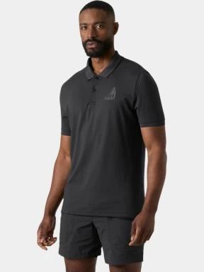 tricou cu guler pt. barbati Helly Hansen Hp Figari Polo gri 1