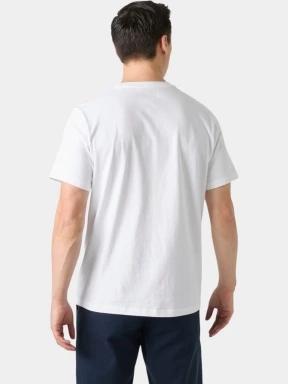 tricou cu maneci scurte pt. barbati Helly Hansen Crew T-Shirt 2.0 alb 3
