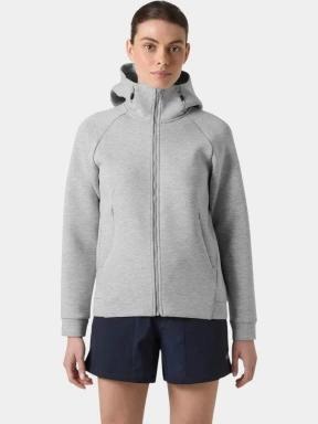 pulover cu gluga pt. femei Helly Hansen W Hp Ocean Fz Jacket gri 1