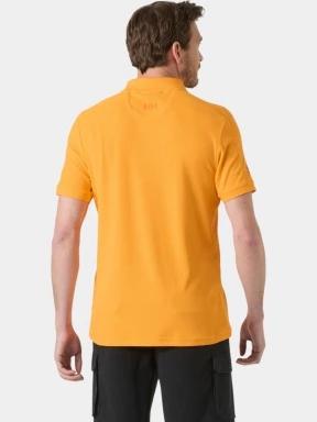 tricou cu guler pt. barbati Helly Hansen Hp Race Polo portocaliu 3