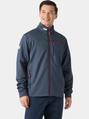 pulover polar pt. barbati Helly Hansen Crew Fleece Jacket albastru inchis 1