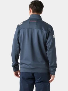 pulover polar pt. barbati Helly Hansen Crew Fleece Jacket albastru inchis 3