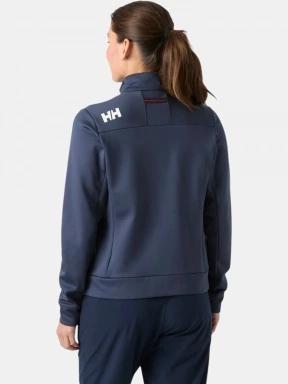 pulover polar pt. femei Helly Hansen W Crew Fleece Jacket albastru inchis 3