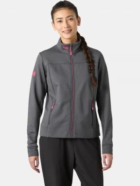 pulover polar pt. femei Helly Hansen W Crew Fleece Jacket gri 1