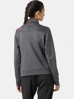 pulover polar pt. femei Helly Hansen W Crew Fleece Jacket gri 3