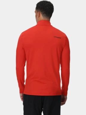 top lenjerie de corp pt. barbati Spyder Prospect 1/2 Zip rosu 3