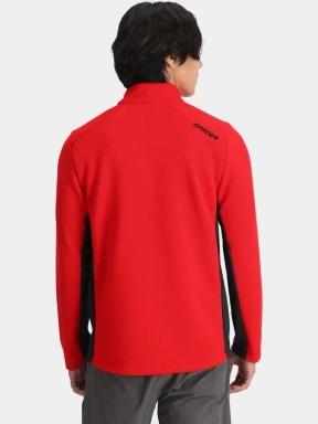pulover polar pt. barbati Spyder Bandit Jacket rosu 3