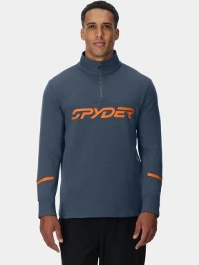 pulover polar pt. barbati Spyder Speed Fleece 1/2 Zip albastru 1