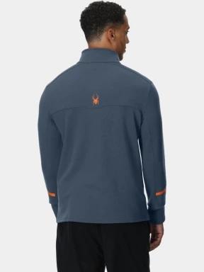 pulover polar pt. barbati Spyder Speed Fleece 1/2 Zip albastru 3