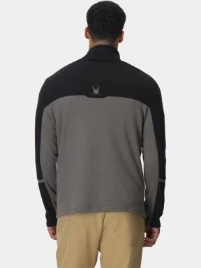 pulover polar pt. barbati Spyder Speed Fleece 1/2 Zip gri 3
