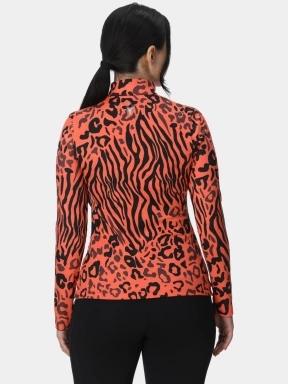 top lenjerie de corp pt. femei Spyder Vivid 1/2 Zip portocaliu 3