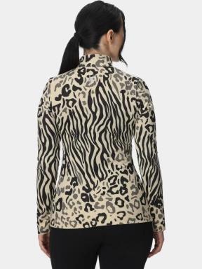 top lenjerie de corp pt. femei Spyder Vivid 1/2 Zip nisip 3