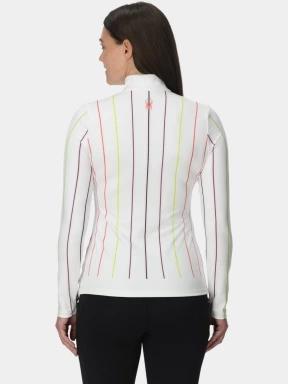 top lenjerie de corp pt. femei Spyder Vivid 1/2 Zip alb 3