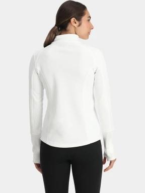 pulover polar pt. femei Spyder Bandita Jacket alb 3