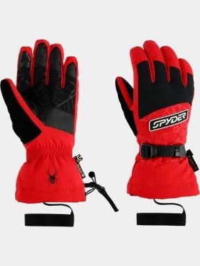 manusi de schi Spyder Overweb Gtx Gloves rosu 1
