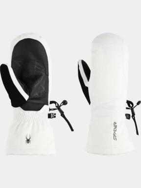 manusi de schi Spyder Inspire Ski Mittens alb 1