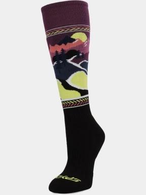 ciorapi de schi pt. femei Spyder Womens Sweep Ski Socks bordo 1