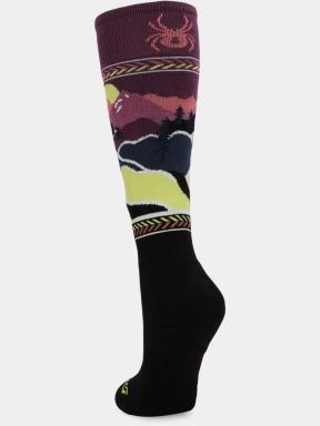 ciorapi de schi pt. femei Spyder Womens Sweep Ski Socks bordo 3