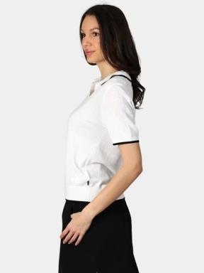 tricou cu guler pt. femei Luhta Luhta Hissa alb 3