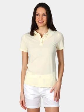 tricou cu guler pt. femei Luhta Luhta Halkokari galben 1