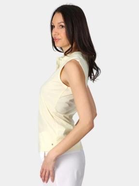 tricou fara maneci pt. femei Luhta Luhta Hanttula galben 3