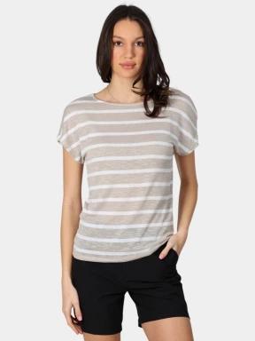 tricou cu maneci scurte pt. femei Luhta Luhta Hagalund nisip 1