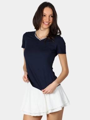 tricou cu maneci scurte pt. femei Luhta Luhta Honko albastru inchis 1