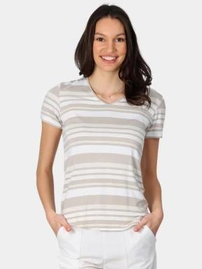 tricou cu maneci scurte pt. femei Luhta Luhta Kivihaka nisip 1