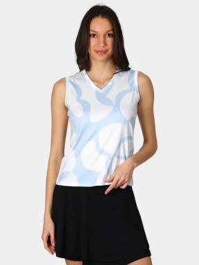 tricou fara maneci pt. femei Luhta Luhta Ihanne albastru deschis 1