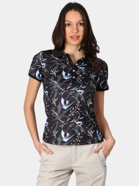 tricou cu guler pt. femei Luhta Luhta Alajoki negru 1