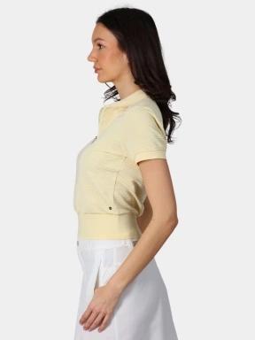 tricou cu guler pt. femei Luhta Luhta Ilmala galben 3