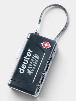 incuietoare si cablu Deuter TSA Cable Lock negru 1