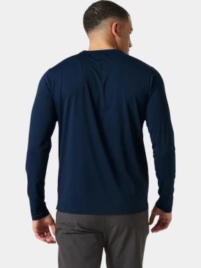 tricou cu maneci lungi pt. barbati Helly Hansen Shine Solen Ls Crew albastru inchis 3