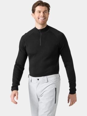 top lenjerie de corp pt. barbati Helly Hansen Lifa Merino Knitevo 1/2 Zip negru 1
