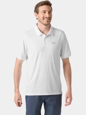 tricou cu guler pt. barbati Helly Hansen Lifa Active Solen Ss Polo alb 1