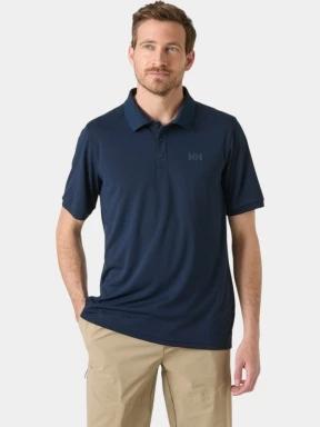 tricou cu guler pt. barbati Helly Hansen Lifa Active Solen Ss Polo albastru inchis 1