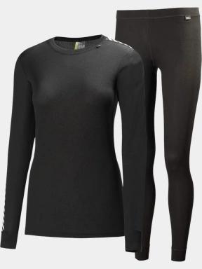 set de lenjerie de corp pt. femei Helly Hansen W Hh Comfort Light Set negru 1
